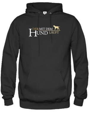 Der mit dem Hund läuft - Herren und Damen - Hoodie