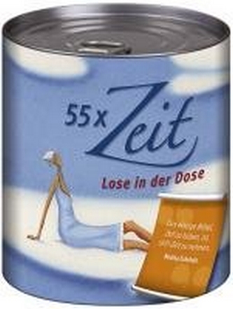 55 x Zeit: Lose in der Dose