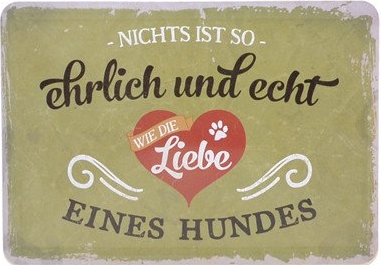 Nichts ist so ehrlich und echt, wie die Liebe eines Hundes