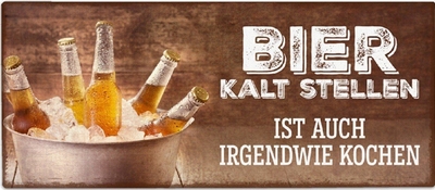 Bier kalt stellen ist auch irgendwie kochen