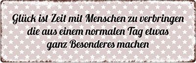 Glück Ist Zeit Mit Menschen Zu Verbringen Die Aus Einem