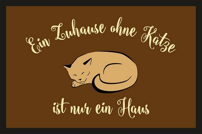 Ein Zuhause ohne Katze ist nur ein Haus