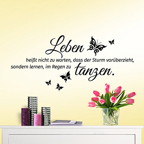 Leben heißt nicht zu warten Spruchbilder, Poster, Karten, Grußkarten