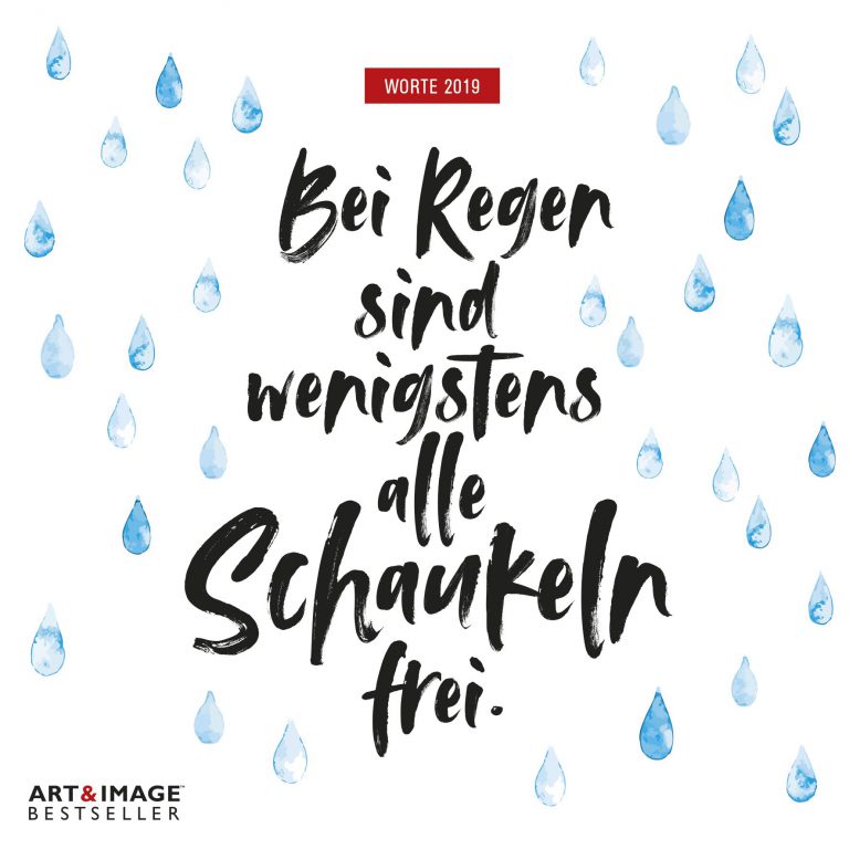 Kalender mit Sprüchen & Zitaten, Tischkalender, Wandkalender