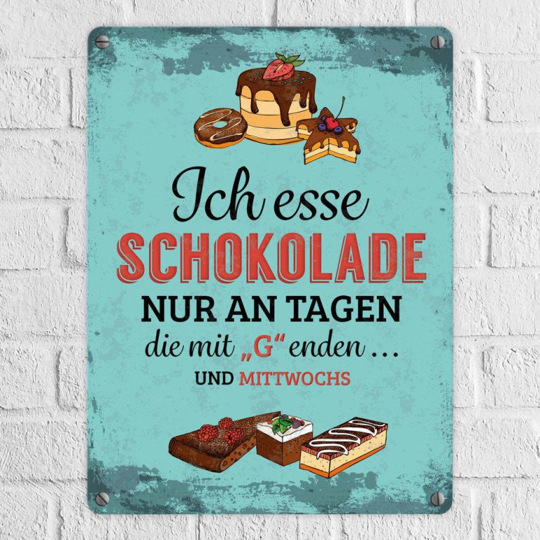 Deko Schilder, modern / retro / vintage, mit lustigen Sprüchen, schönen Weisheiten und Zitaten