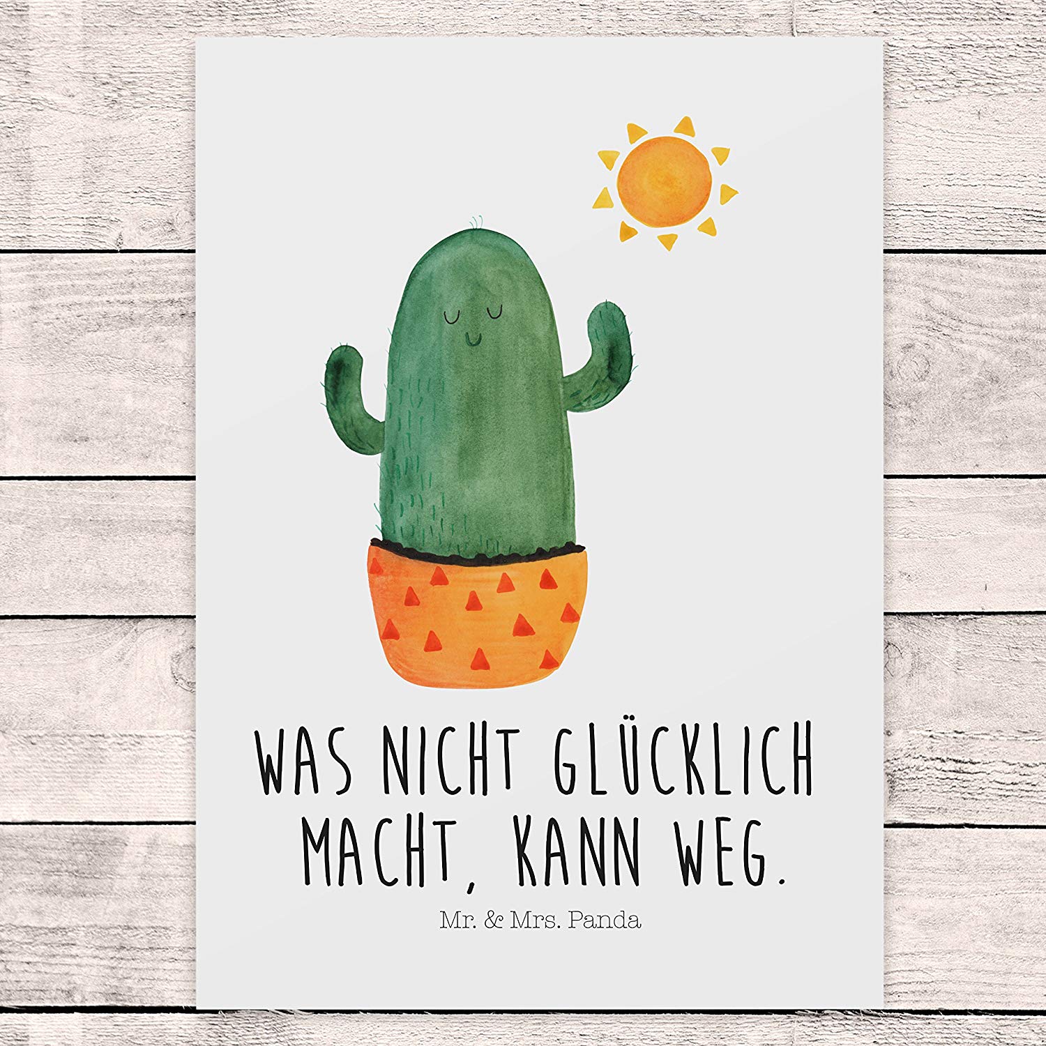 Originelle Sprüche & witzige Zitate & Lebensweisheiten auf Postkarte
