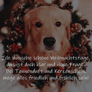 Ich wünsche schöne Weihnachtstage