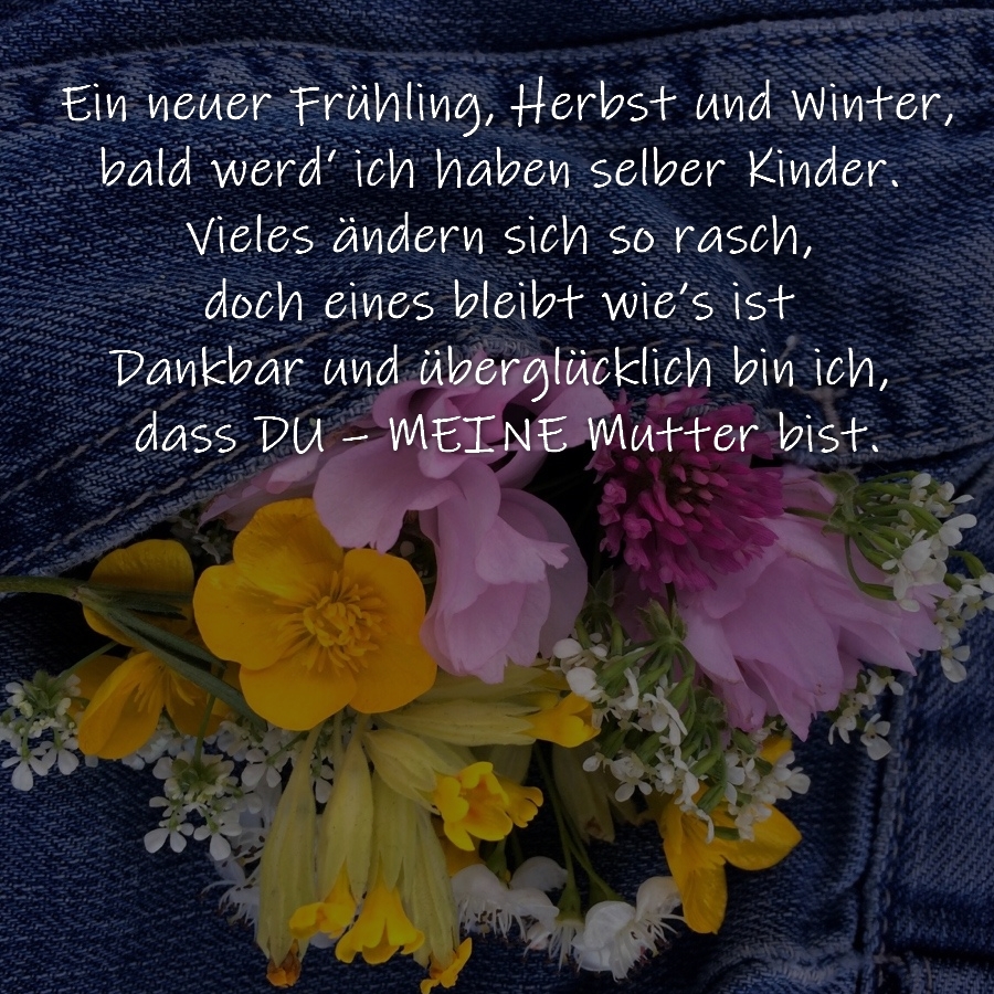 Muttertagsgedicht danke Mama
