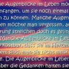 Augenblicke Erinnerungen Text