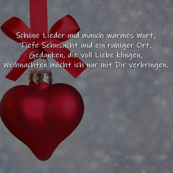 Schöne Lieder und manch warmes Wort, Tiefe Sehnsucht und ein ruhiger