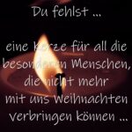 Du Fehlst Uns Kerze